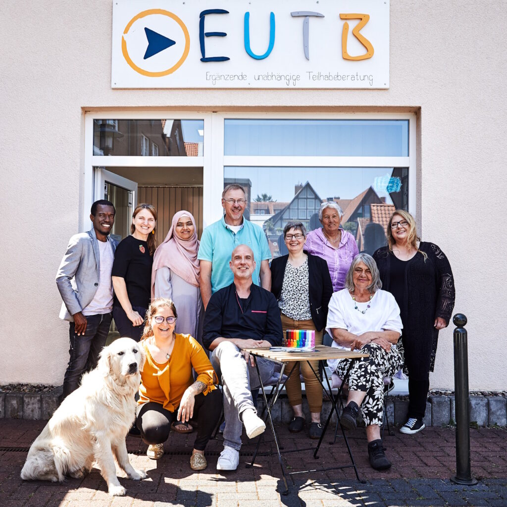 The full-time and voluntary team of the EUTB Schaumburg